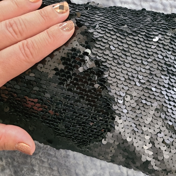 Rachel Roy Black Sequence Dress - Picture 3 of 9